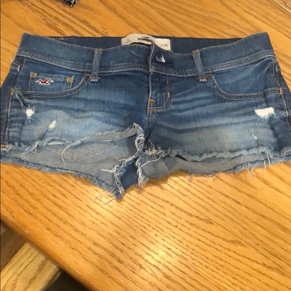 Jean mini shorts
